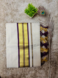 Cotton Check Set Saree
