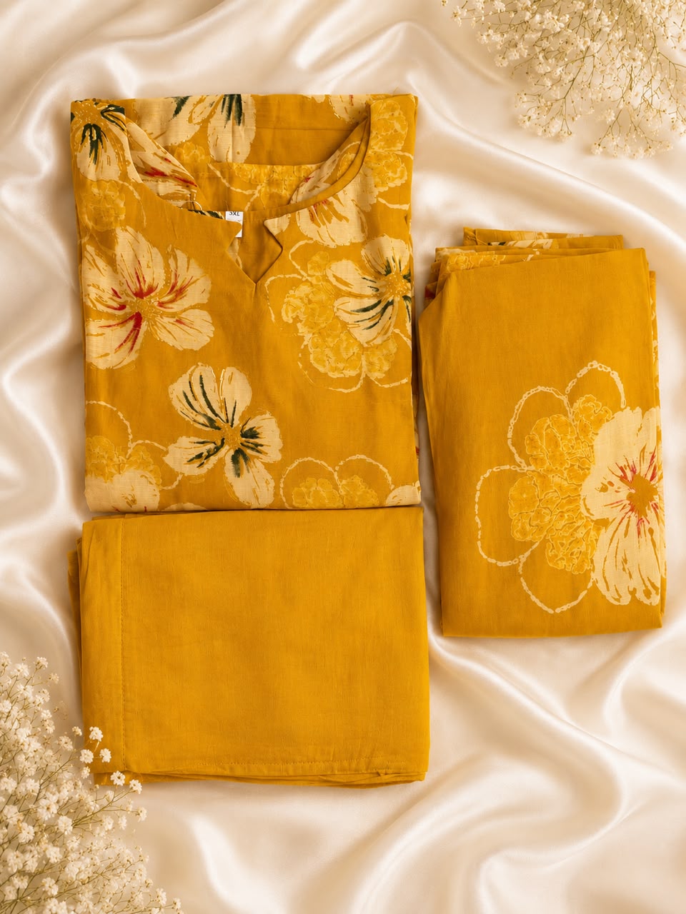 3 Piece Mustard Yellow Set